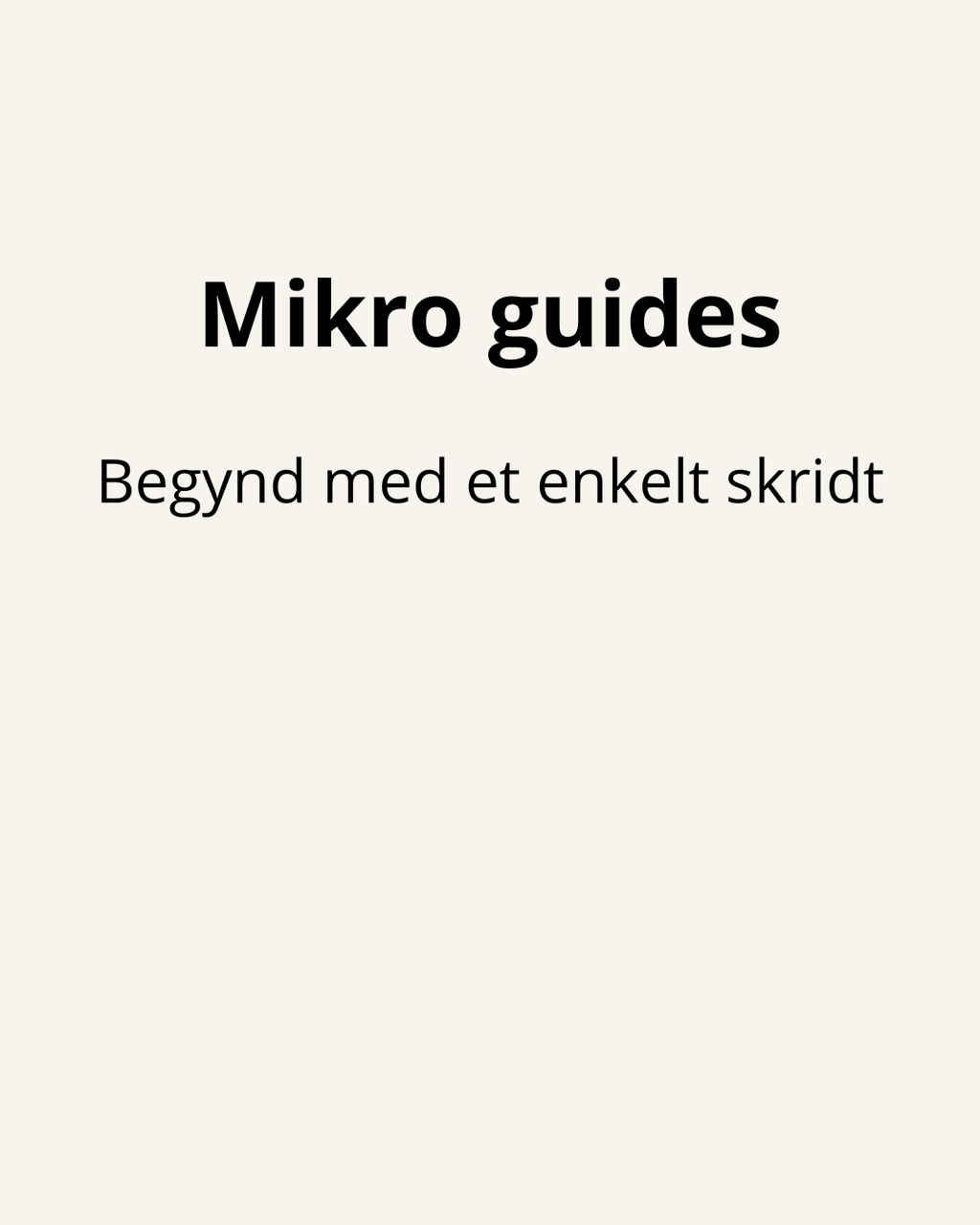 Tilbage fra ferie